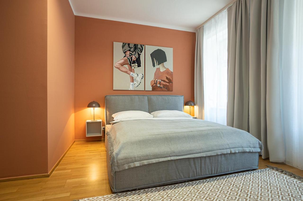 Bright 3-Room Apartment With A King-Size Bed Vienne Extérieur photo