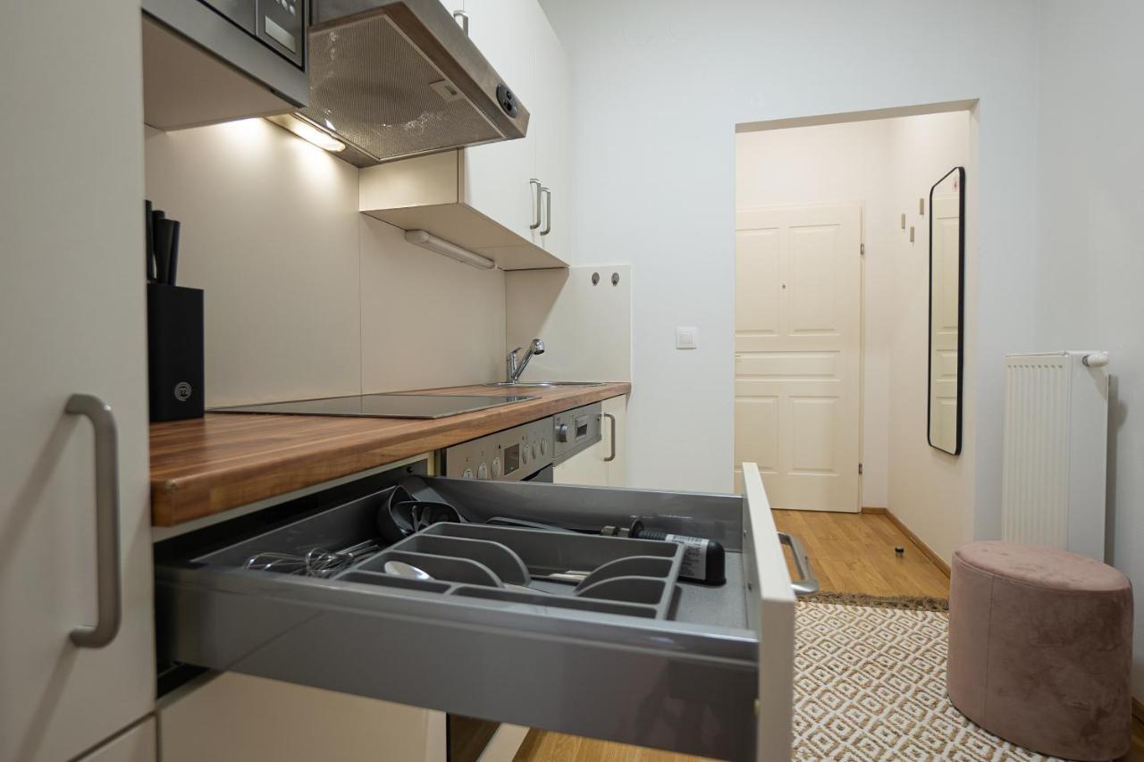 Bright 3-Room Apartment With A King-Size Bed Vienne Extérieur photo