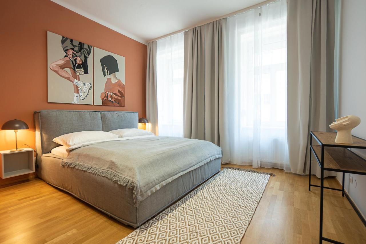 Bright 3-Room Apartment With A King-Size Bed Vienne Extérieur photo