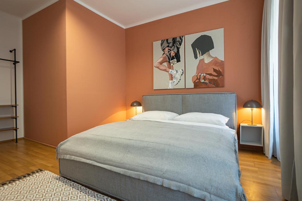 Bright 3-Room Apartment With A King-Size Bed Vienne Extérieur photo